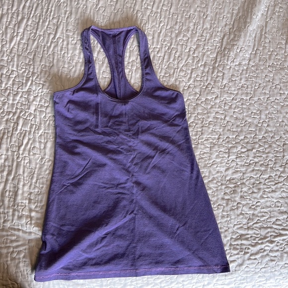 Lululemon tank top - size 2 - purple - Picture 3 of 3